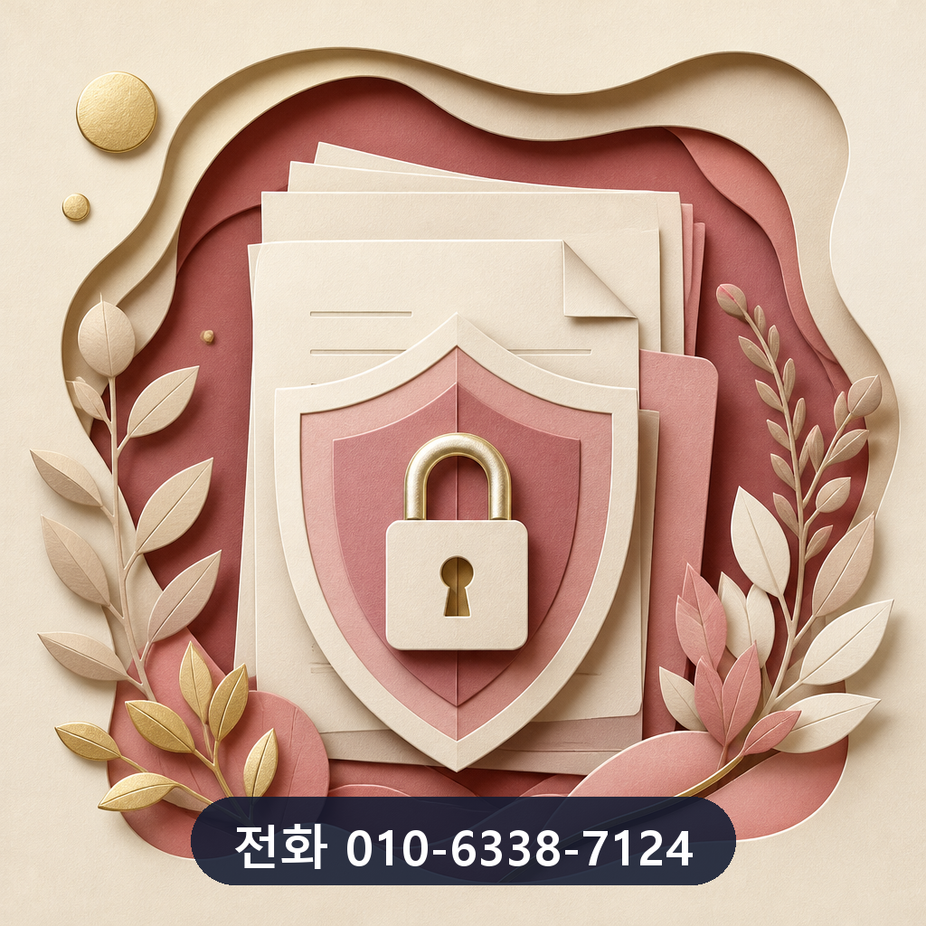 신용카드 현금 서비스 개인정보 보호 이미지